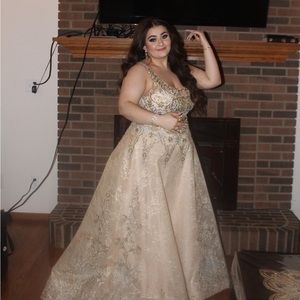 Custom dress from boutique